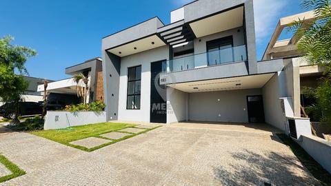 Casa à venda em Paulínia, Parque Brasil 500, com 3 suítes, com 226 m², Santorini