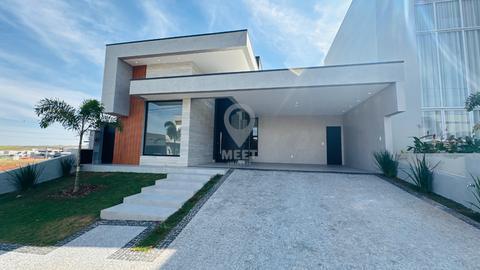 Casa à venda em Paulínia, Parque Brasil 500, com 3 suítes, com 202 m², Santorini